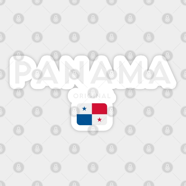 Panama flag, panamanian flag Sticker by eka123